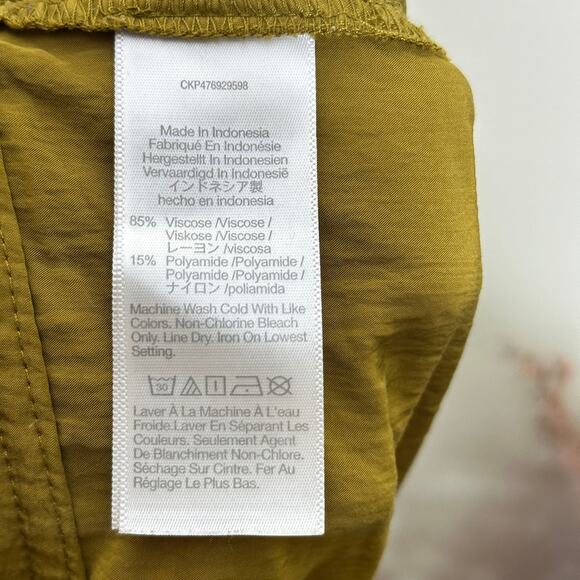 MADEWELL The Plus Harlow Wide-Leg Cargo Pant Spiced Olive Green Sz 16 {EE36} - Picture 6 of 7